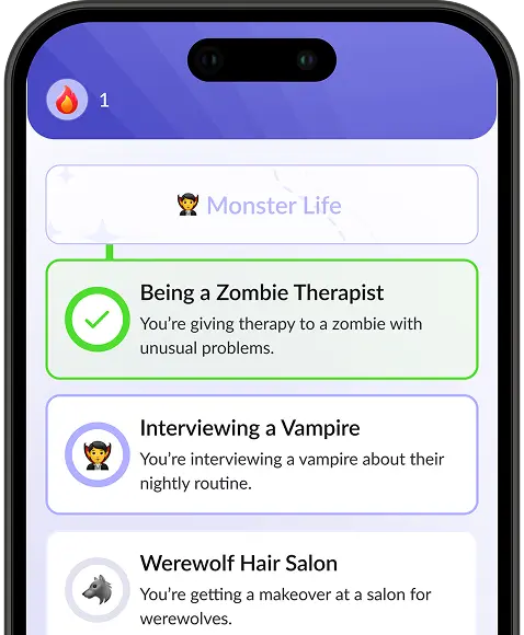 Mobile app screenshot 1
